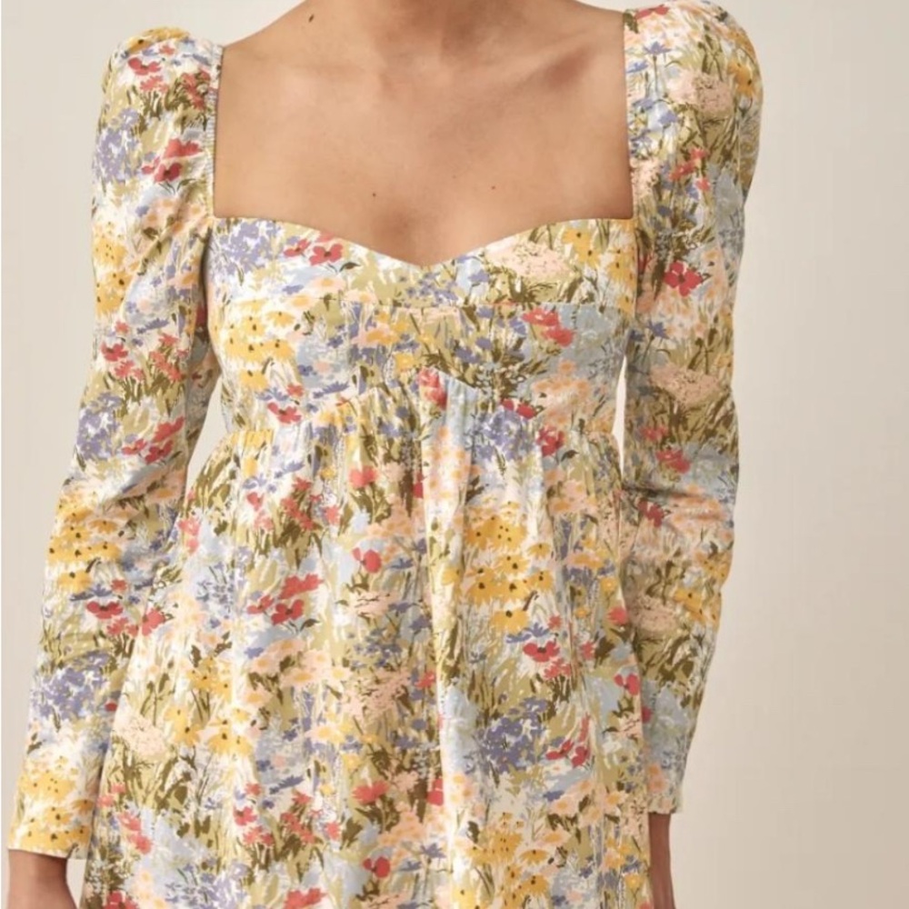 Reformation Kenzie Dress in Countryside